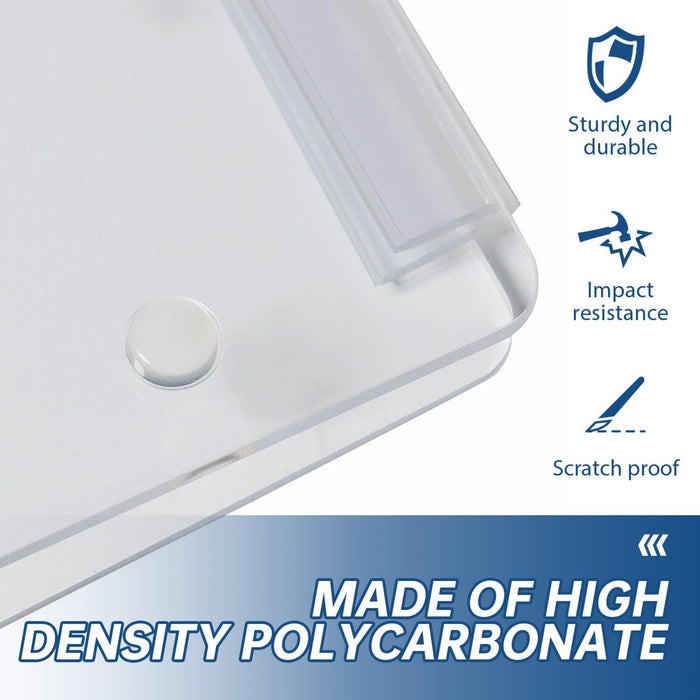 DURAFORCE Clear Windshield For Yamaha G22 2003-2006 Folding Polycarbonate Golf Cart Part