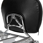 DURAFORCE Backrest Sissy Bar Rack For Harley Touring Street Glide Road King 1997-2008
