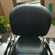 DURAFORCE Backrest Sissy Bar Rack For Harley Touring Street Glide Road King 1997-2008