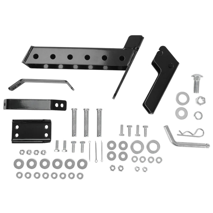 DURAFORCE Adjustable Lawn Mower Trailer Towing Hitch Garden Tractor Hitch For John Deere