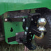 DURAFORCE Adjustable Lawn Mower Trailer Towing Hitch Garden Tractor Hitch For John Deere