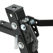 DURAFORCE Adjustable Lawn Mower Trailer Towing Hitch Garden Tractor Hitch For John Deere