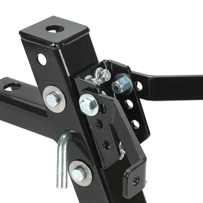 DURAFORCE Adjustable Lawn Mower Trailer Towing Hitch Garden Tractor Hitch For John Deere