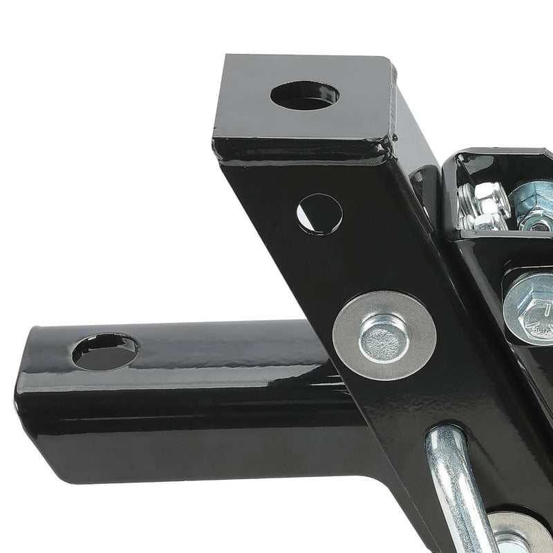 DURAFORCE Adjustable Lawn Mower Trailer Towing Hitch Garden Tractor Hitch For John Deere