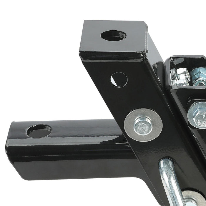 DURAFORCE Adjustable Lawn Mower Trailer Towing Hitch Garden Tractor Hitch For John Deere