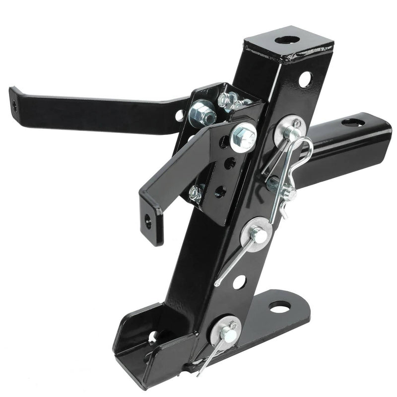 DURAFORCE Adjustable Lawn Mower Trailer Towing Hitch Garden Tractor Hitch For John Deere