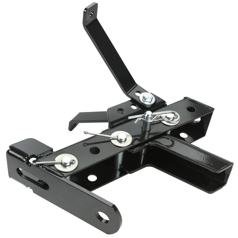 DURAFORCE Adjustable Lawn Mower Trailer Towing Hitch Garden Tractor Hitch For John Deere