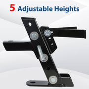 DURAFORCE Adjustable Lawn Mower Trailer Towing Hitch Garden Tractor Hitch For John Deere