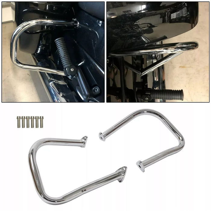 DURAFORCE Rear Highway Guard Crash Bars For Indian Chief Chieftain Roadmaster Dark Horse