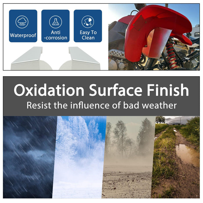 DURAFORCE Air Engine Cooler Shrouds Scoop For Honda TRX400EX TRX 400EX TRX 400X 93-04 1999