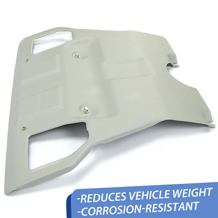 DURAFORCE NEW Engine Pan Skid Plate For Toyota Tacoma 2005-2015 Gray Aluminium PT212-35075