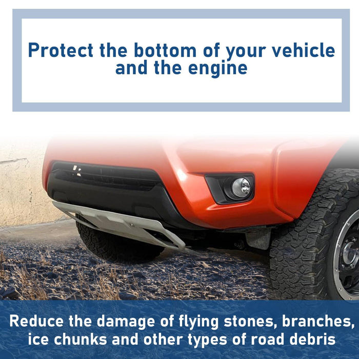 DURAFORCE NEW Engine Pan Skid Plate For Toyota Tacoma 2005-2015 Gray Aluminium PT212-35075