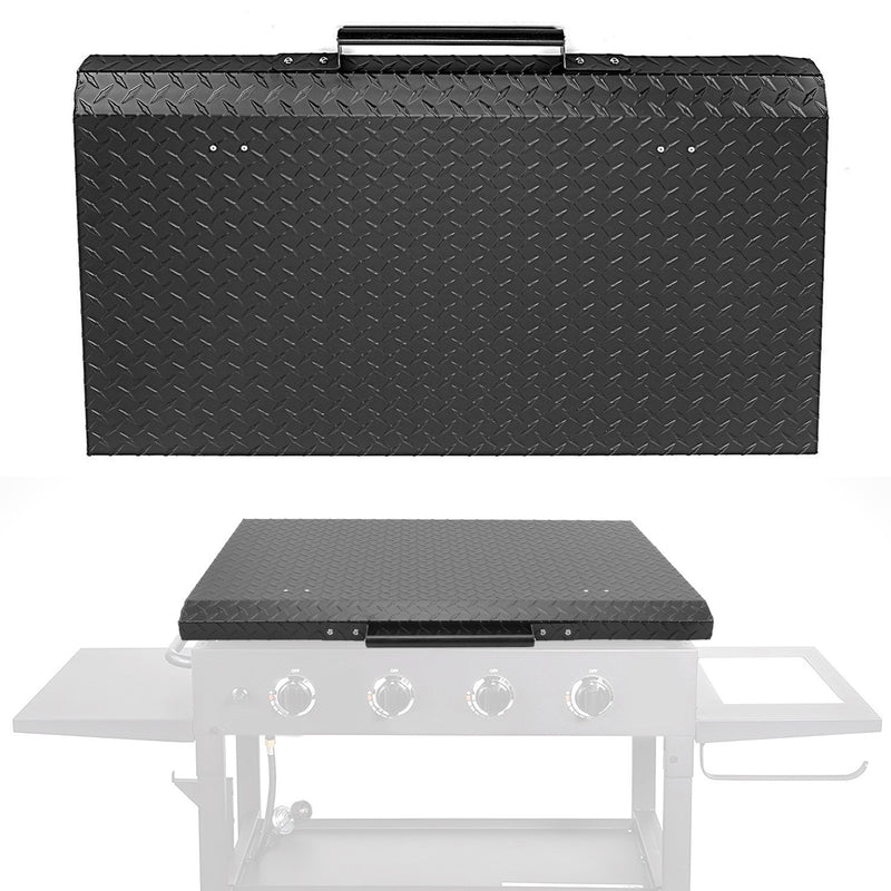 DURAFORCE Outdoor 36" Hinged Hard Cover Lid 36 Inch Aluminum DP For Blackstone Griddle