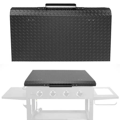 DURAFORCE Outdoor 36" Hinged Hard Cover Lid 36 Inch Aluminum DP For Blackstone Griddle