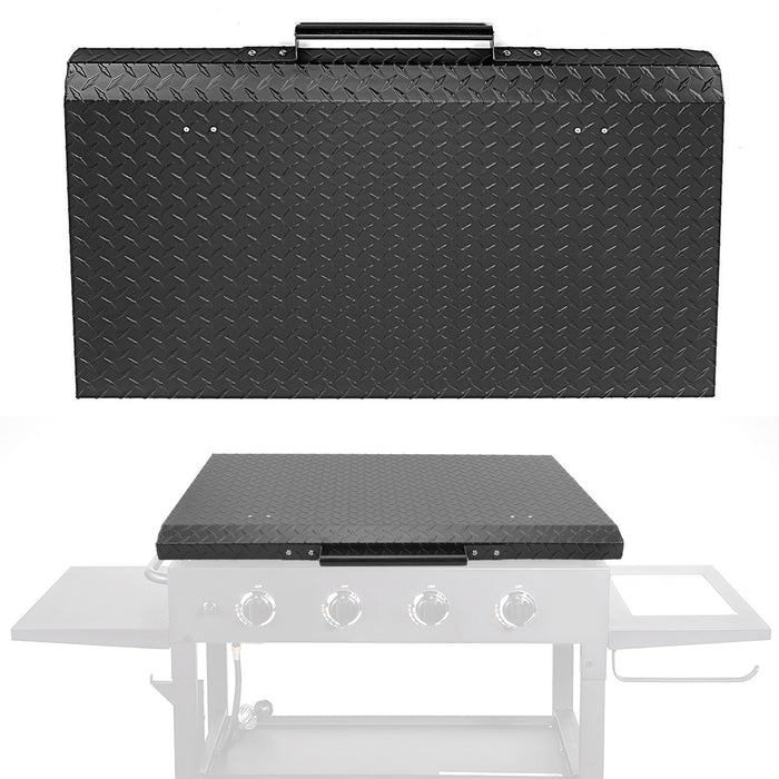 DURAFORCE Outdoor 36" Hinged Hard Cover Lid 36 Inch Aluminum DP For Blackstone Griddle