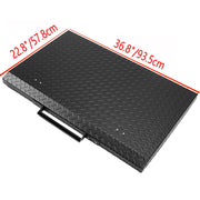 DURAFORCE Outdoor 36" Hinged Hard Cover Lid 36 Inch Aluminum DP For Blackstone Griddle