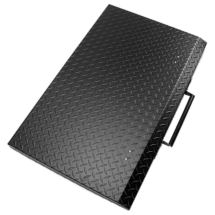 DURAFORCE Outdoor 36" Hinged Hard Cover Lid 36 Inch Aluminum DP For Blackstone Griddle