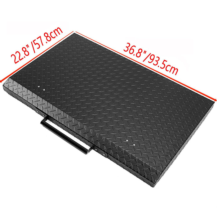 DURAFORCE Outdoor 36" Hinged Hard Cover Lid 36 Inch Aluminum DP For Blackstone Griddle