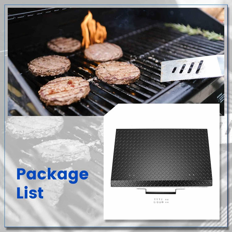 DURAFORCE Outdoor 36" Hinged Hard Cover Lid 36 Inch Aluminum DP For Blackstone Griddle
