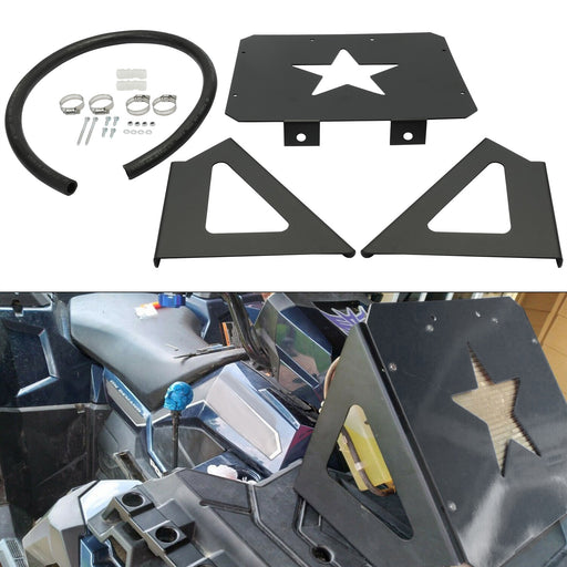 DURAFORCE Radiator Relocation Relocate Kits Brackets For Polaris Sportsman 400 450 500 570