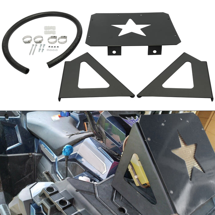 DURAFORCE Radiator Relocation Relocate Kits Brackets For Polaris Sportsman 400 450 500 570