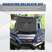 DURAFORCE Radiator Relocation Relocate Kits Brackets For Polaris Sportsman 400 450 500 570