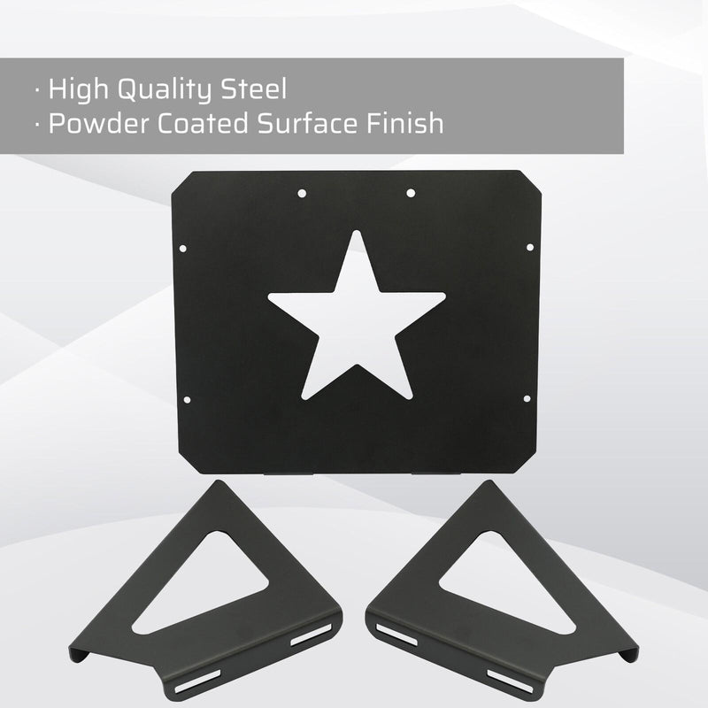 DURAFORCE Radiator Relocation Relocate Kits Brackets For Polaris Sportsman 400 450 500 570