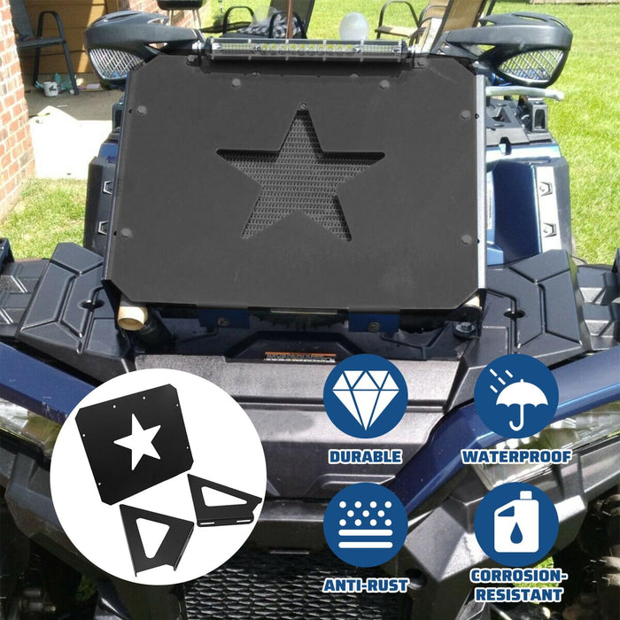 DURAFORCE Radiator Relocation Relocate Kits Brackets For Polaris Sportsman 400 450 500 570