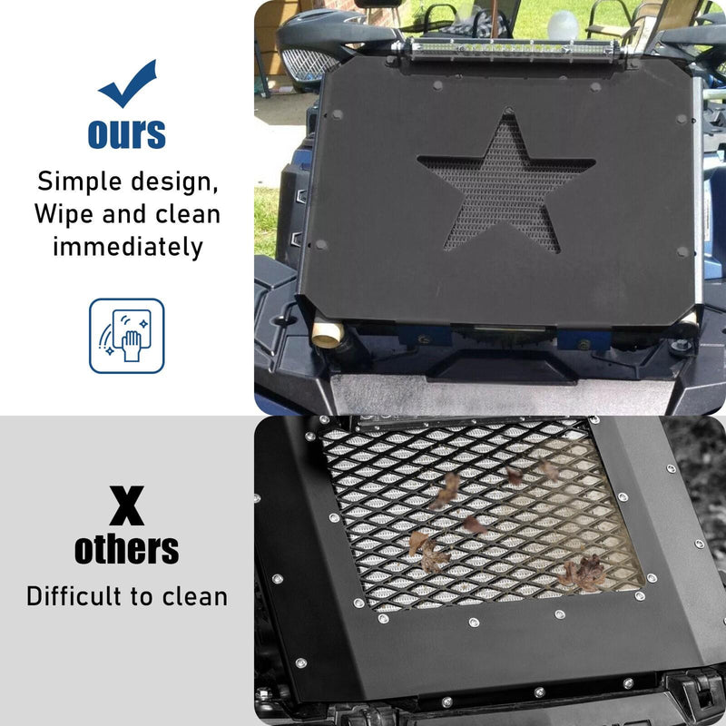 DURAFORCE Radiator Relocation Relocate Kits Brackets For Polaris Sportsman 400 450 500 570