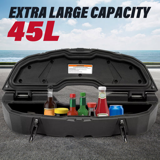 DURAFORCE For Can-Am Maverick X3 Outlander 12 Gal 45L Storage Cargo Box Black #715003879