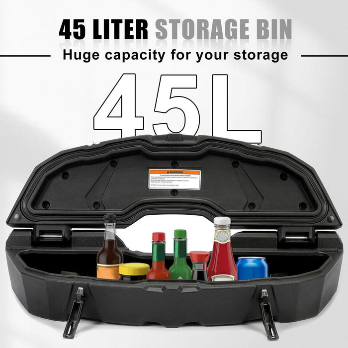 DURAFORCE For Can-Am Maverick X3 Outlander 12 Gal 45L Storage Cargo Box Black #715003879