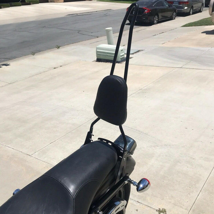 DURAFORCE Detachable Backrest Sissy Bar Upright For Harley Davidson Dyna 06-17 Wide Glide