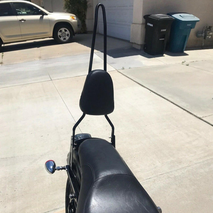 DURAFORCE Detachable Backrest Sissy Bar Upright For Harley Davidson Dyna 06-17 Wide Glide