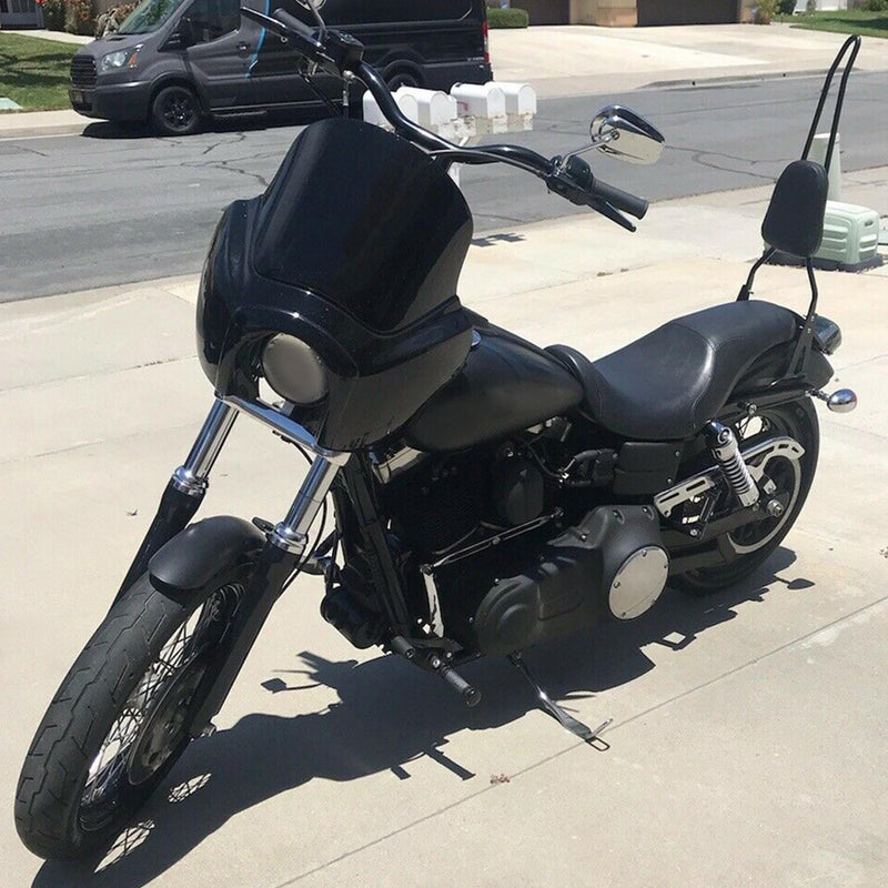 DURAFORCE Detachable Backrest Sissy Bar Upright For Harley Davidson Dyna 06-17 Wide Glide