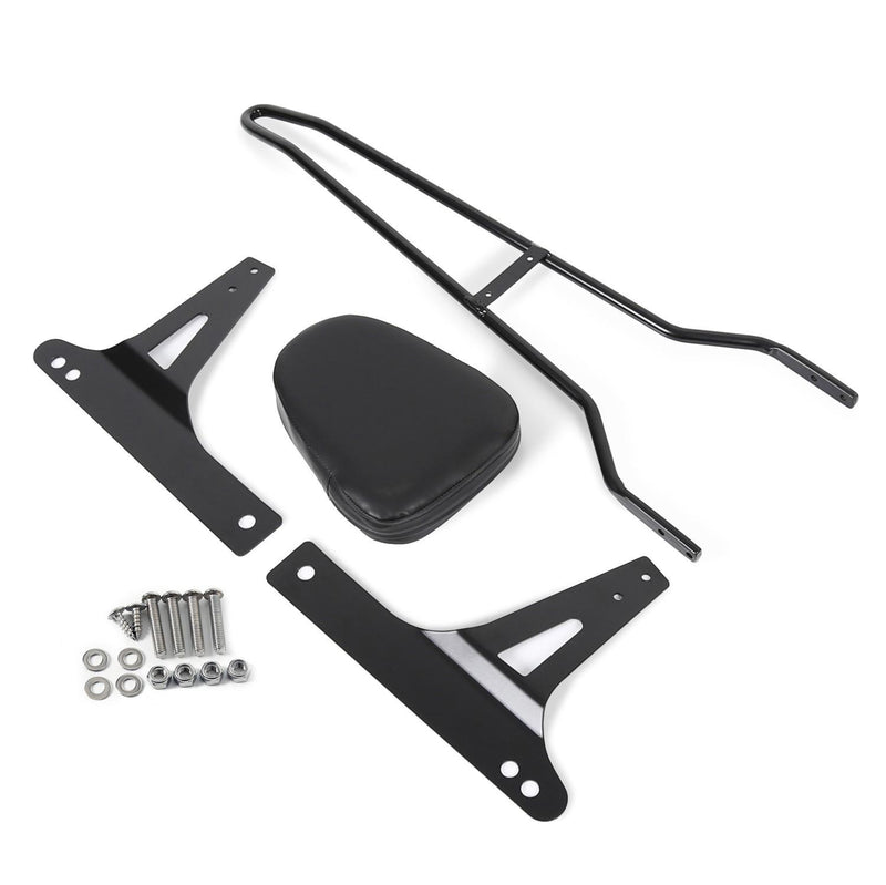 DURAFORCE Detachable Backrest Sissy Bar Upright For Harley Davidson Dyna 06-17 Wide Glide