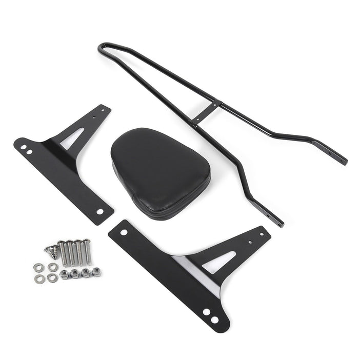 DURAFORCE Detachable Backrest Sissy Bar Upright For Harley Davidson Dyna 06-17 Wide Glide