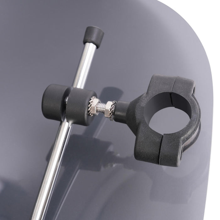 DURAFORCE Smoke Windshield Windscreen for Honda Magna Shadow Spirit Sabre 600 19"x17"