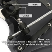 DURAFORCE Smoke Windshield Windscreen for Honda Magna Shadow Spirit Sabre 600 19"x17"