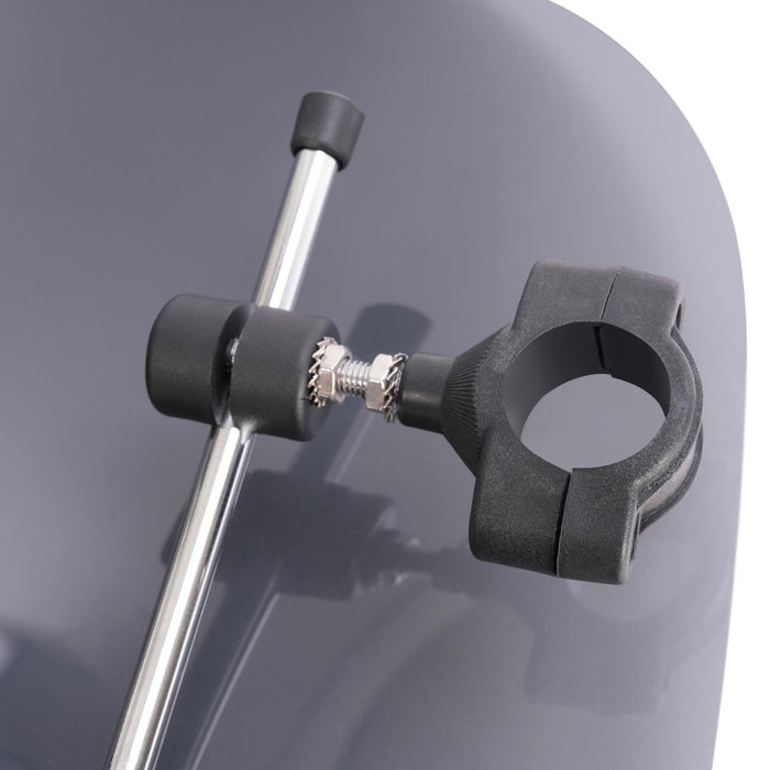 DURAFORCE Smoke Windshield Windscreen for Honda Magna Shadow Spirit Sabre 600 19"x17"