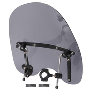 DURAFORCE Smoke Windshield Windscreen for Honda Magna Shadow Spirit Sabre 600 19"x17"