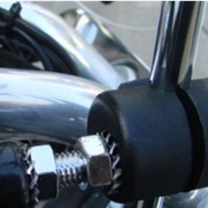 DURAFORCE 18"x16" Clear Universal Motorcycle Windshield For Yamaha V Star 650 Virago 250