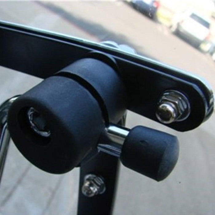 DURAFORCE 18"x16" Clear Universal Motorcycle Windshield For Yamaha V Star 650 Virago 250