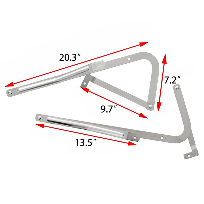 DURAFORCE Pair Attic Ladder Spreader Hinge Arms For Werner 55-1 MFG 2006 And Older
