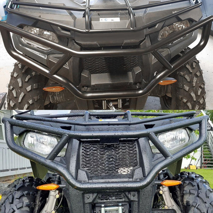 DURAFORCE Front + Rear Brush Guard Bumper Set For Polaris Sportsman 570 EPS SP 2016-2020
