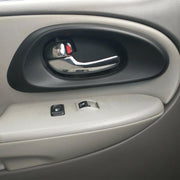 DURAFORCE Door Handle Inside Bezel Black Front Driver Side For Chevy Trailblazer 2002-2009