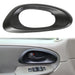 DURAFORCE Door Handle Inside Bezel Black Front Driver Side For Chevy Trailblazer 2002-2009