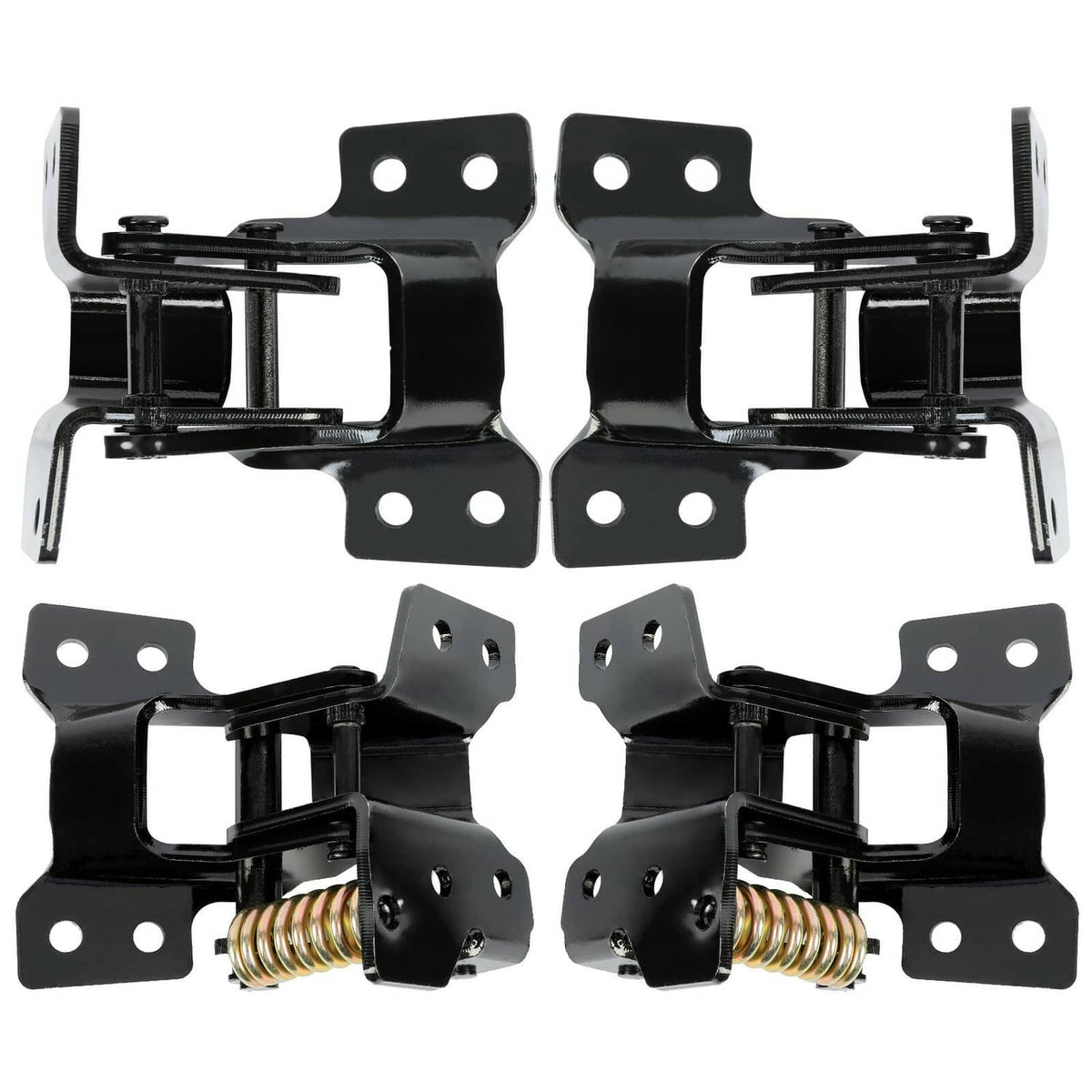 Front Door Hinge Kit – 4 Piece Set For 1970-1981 Chevy Camaro, Impala & Pontiac Firebird – Upper & Lower Hinges