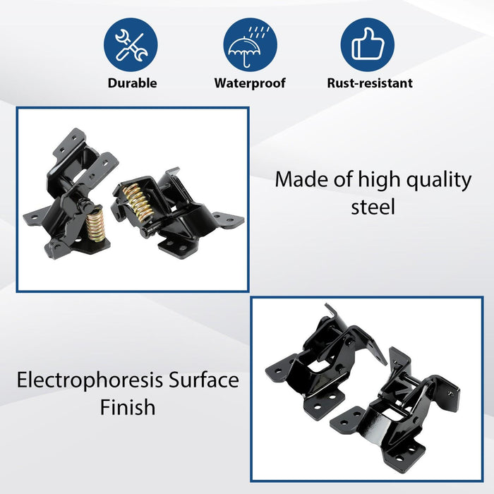 DURAFORCE For Camaro Firebird Nova Door Hinge Kit 68 69 4pc Upper and Lower set of hinges