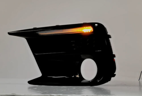 DURAFORCE Fit 2018-2021 Subaru WRX STI Switchback Led DRL Sequential Fog Lights Bezel