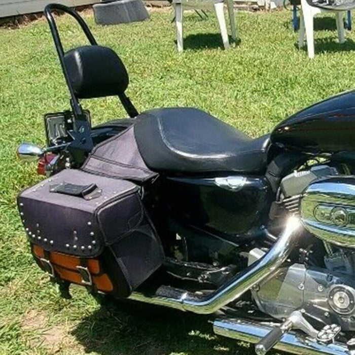 DURAFORCE Sissy Bar Backrest For Harley Sportster Iron 883 1200 Forty Eight 2004-2022